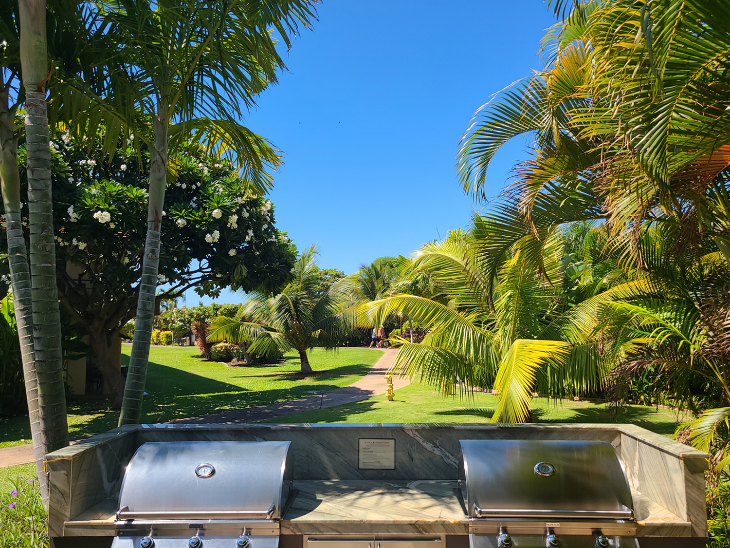 BBQ at Maui Kaanapali Villas