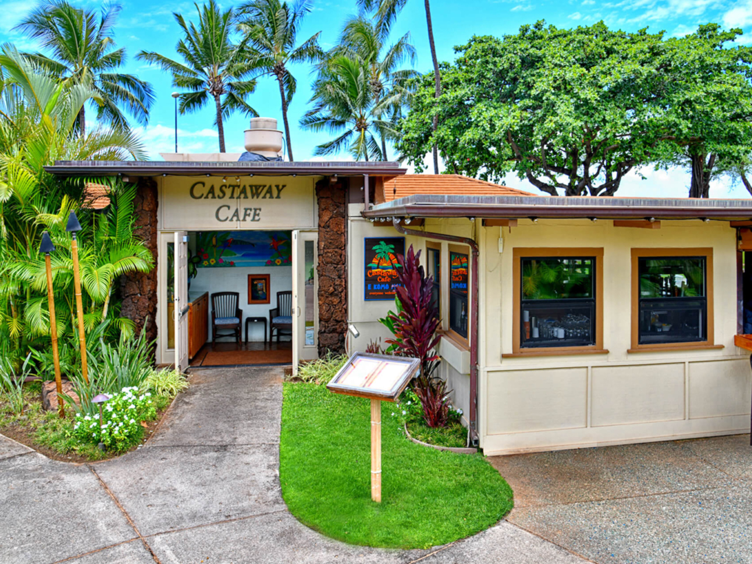 Maui Kaanapali Villas Dining out at Castaway Cafe